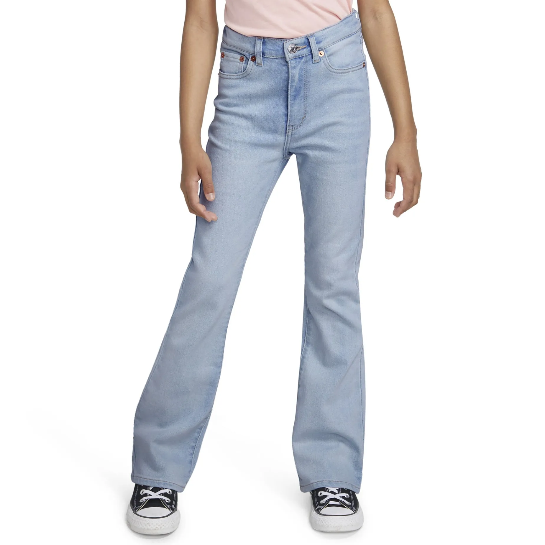726 Flare Raw Hem Jeans 7-16y