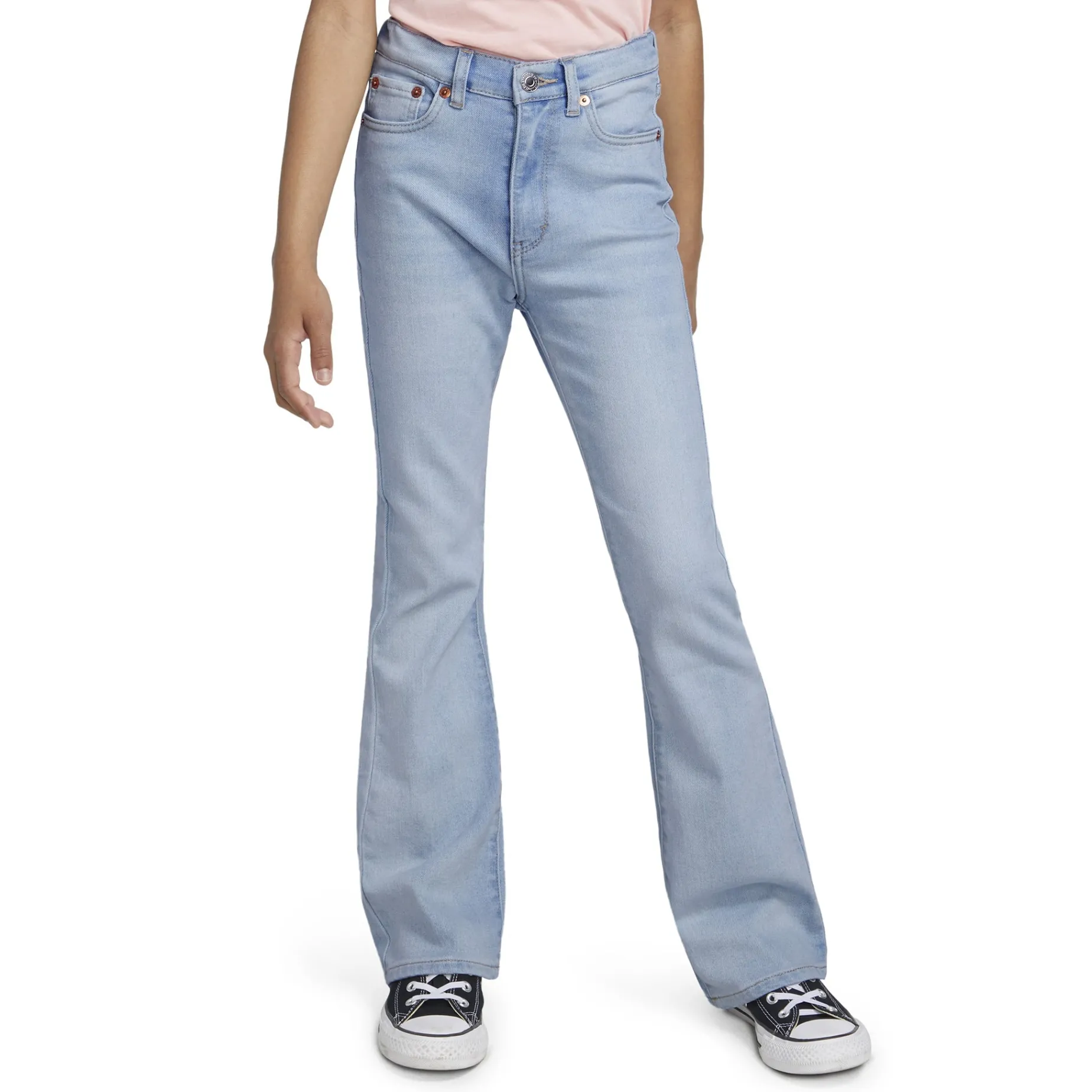 726 Flare Raw Hem Jeans 7-16y
