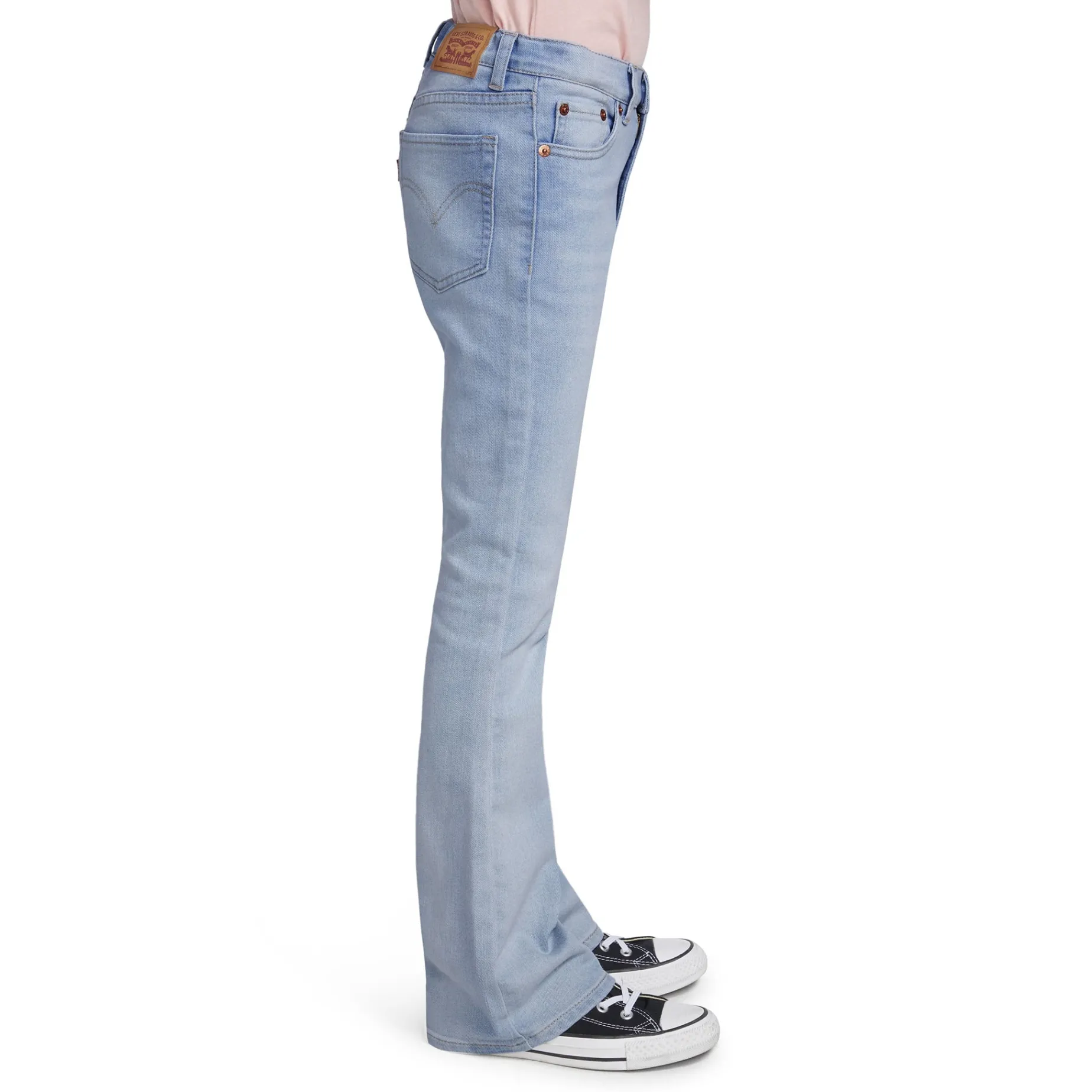 726 Flare Raw Hem Jeans 7-16y