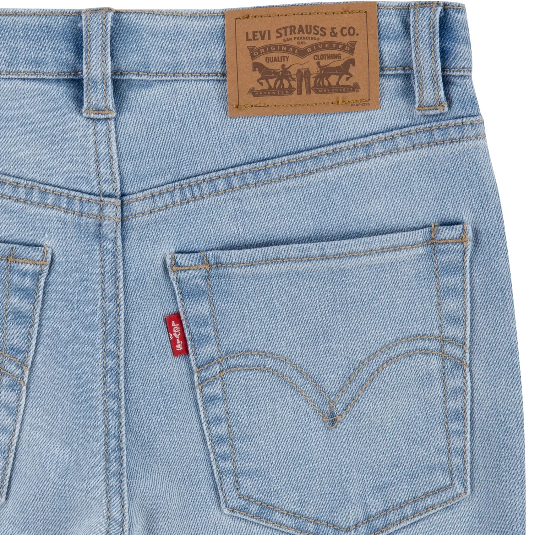 726 Flare Raw Hem Jeans 7-16y