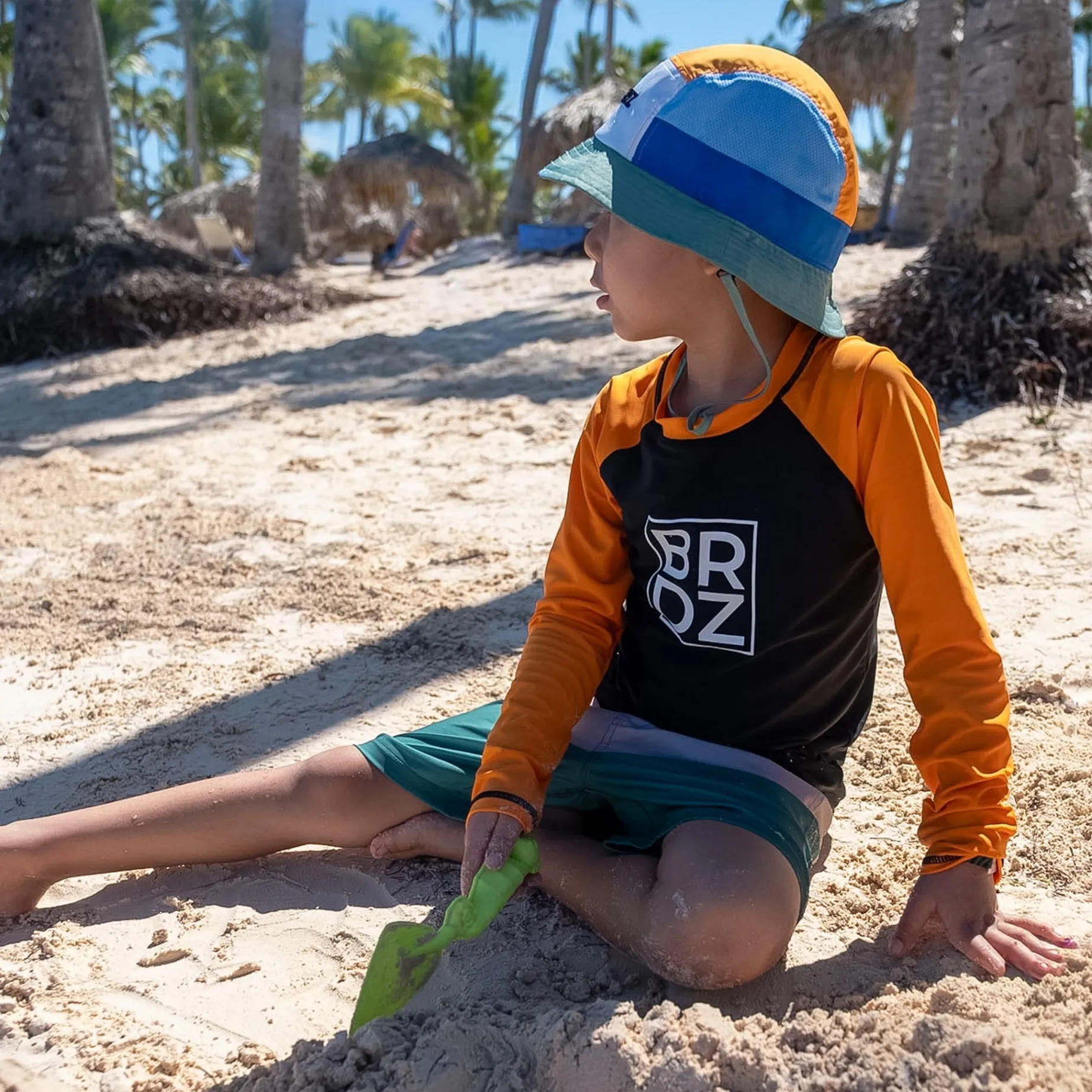 5 Panel Colorblock Hat 18m-8y