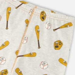 Baseballs Pajama Set 7-12