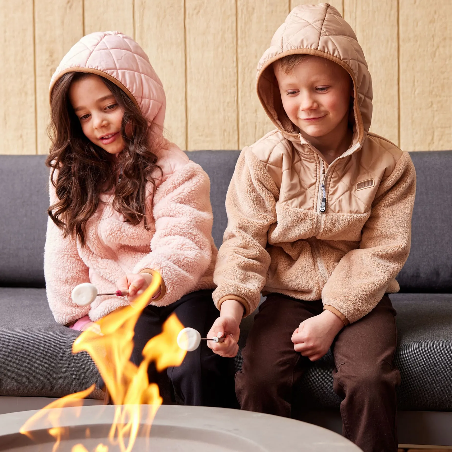 Beige Sherpa Vest 3-10