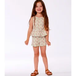 Birds Flowers Tank Top 7-10y