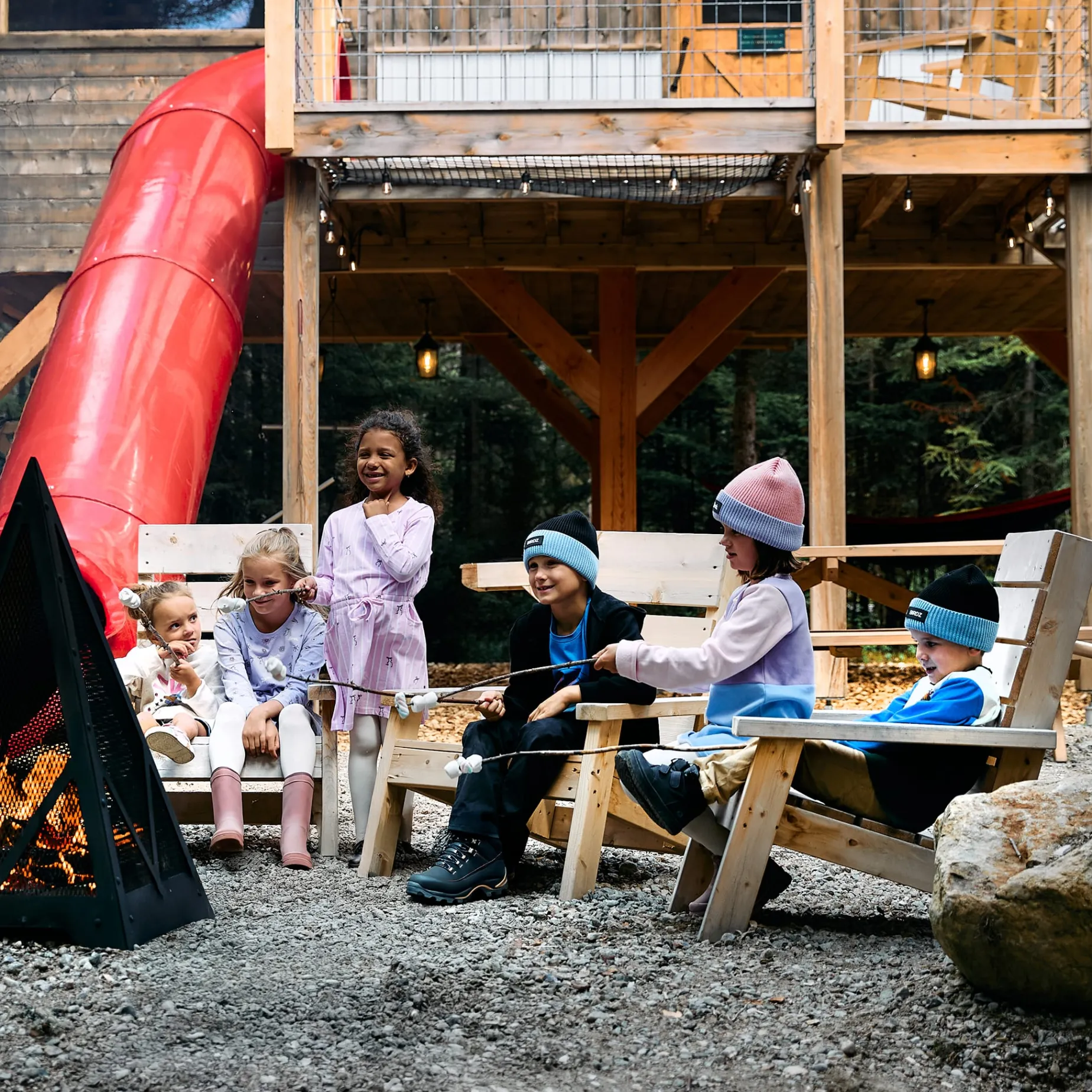 Birdz Colorblock Beanie 2-16 y