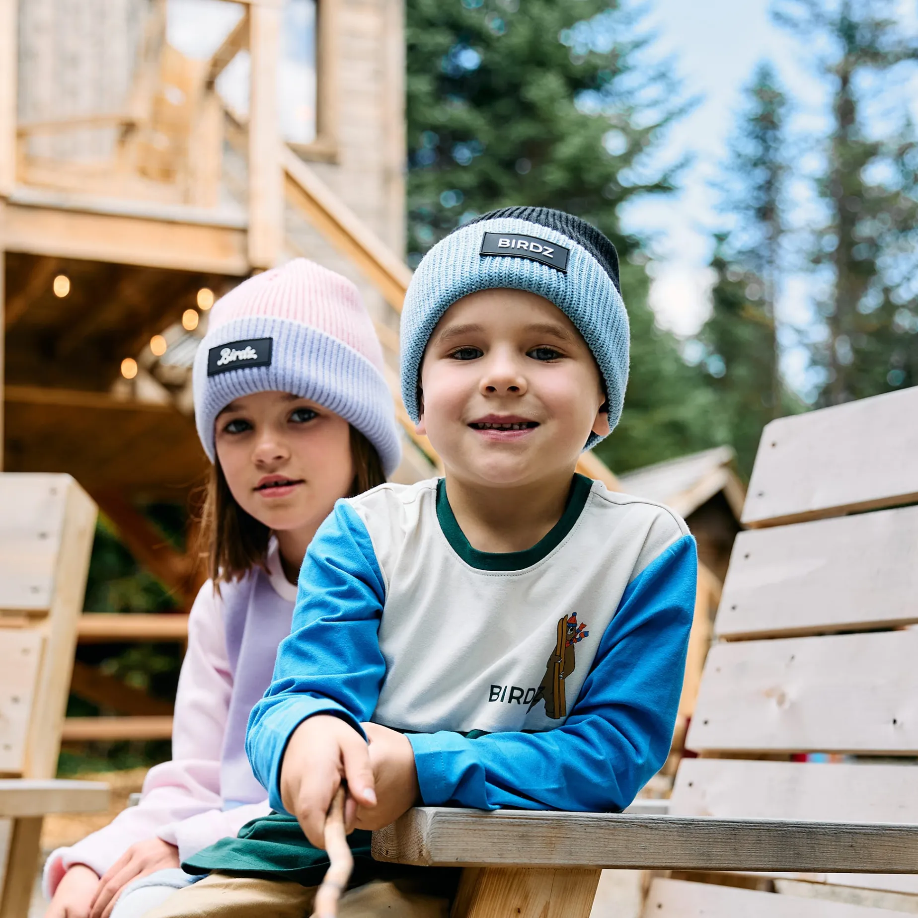 Birdz Colorblock Beanie 2-16 y