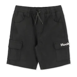 Black Cargo Short 2-12y
