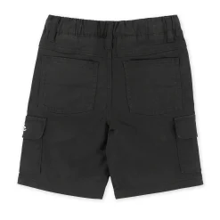 Black Cargo Short 2-12y