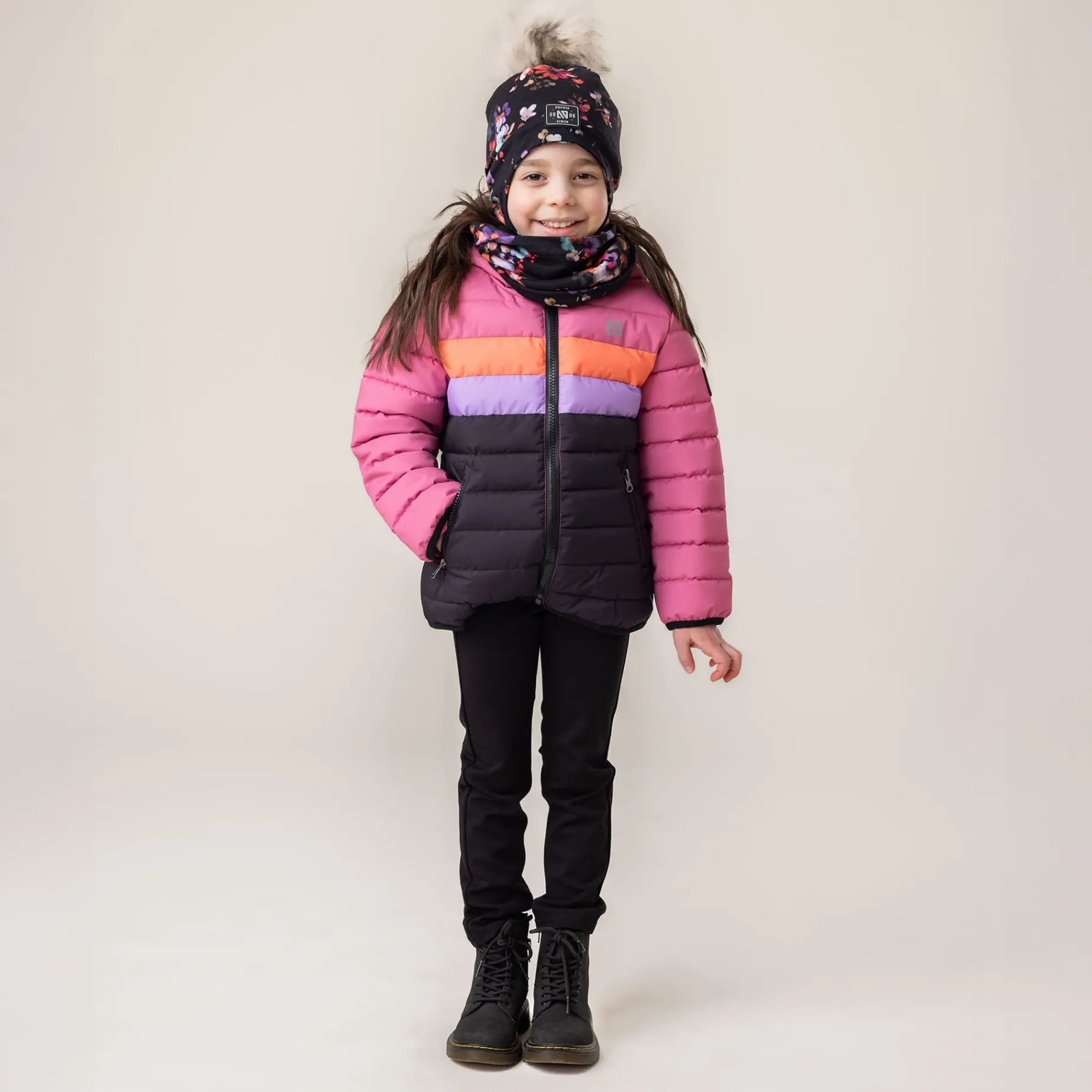 Black Jersey Beanie 2-6