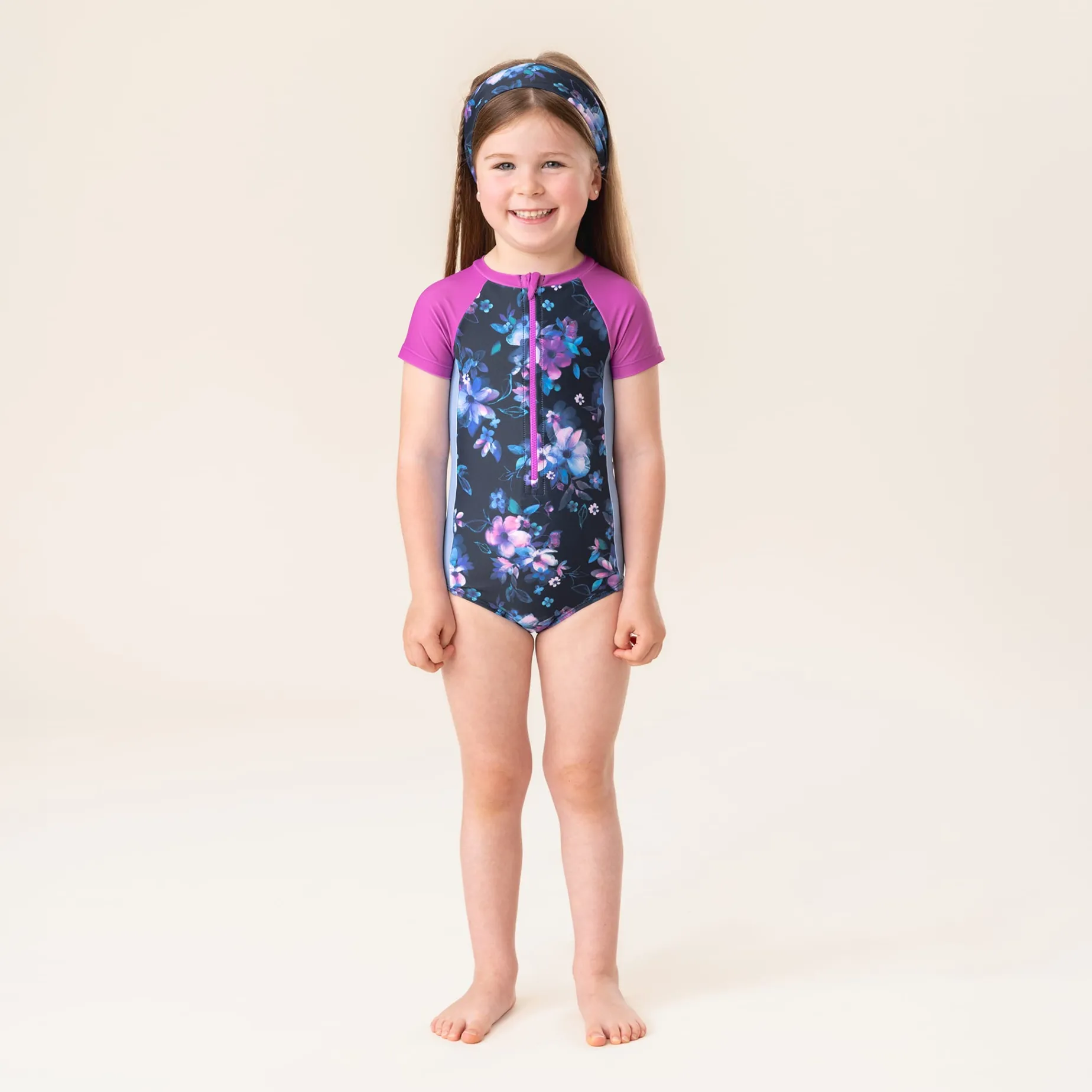 Blossom Uv Ss Swimsuit 2-14