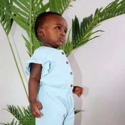 Blue Picnic Jumpsuit 2-8y