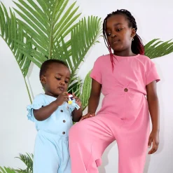 Blue Picnic Jumpsuit 2-8y