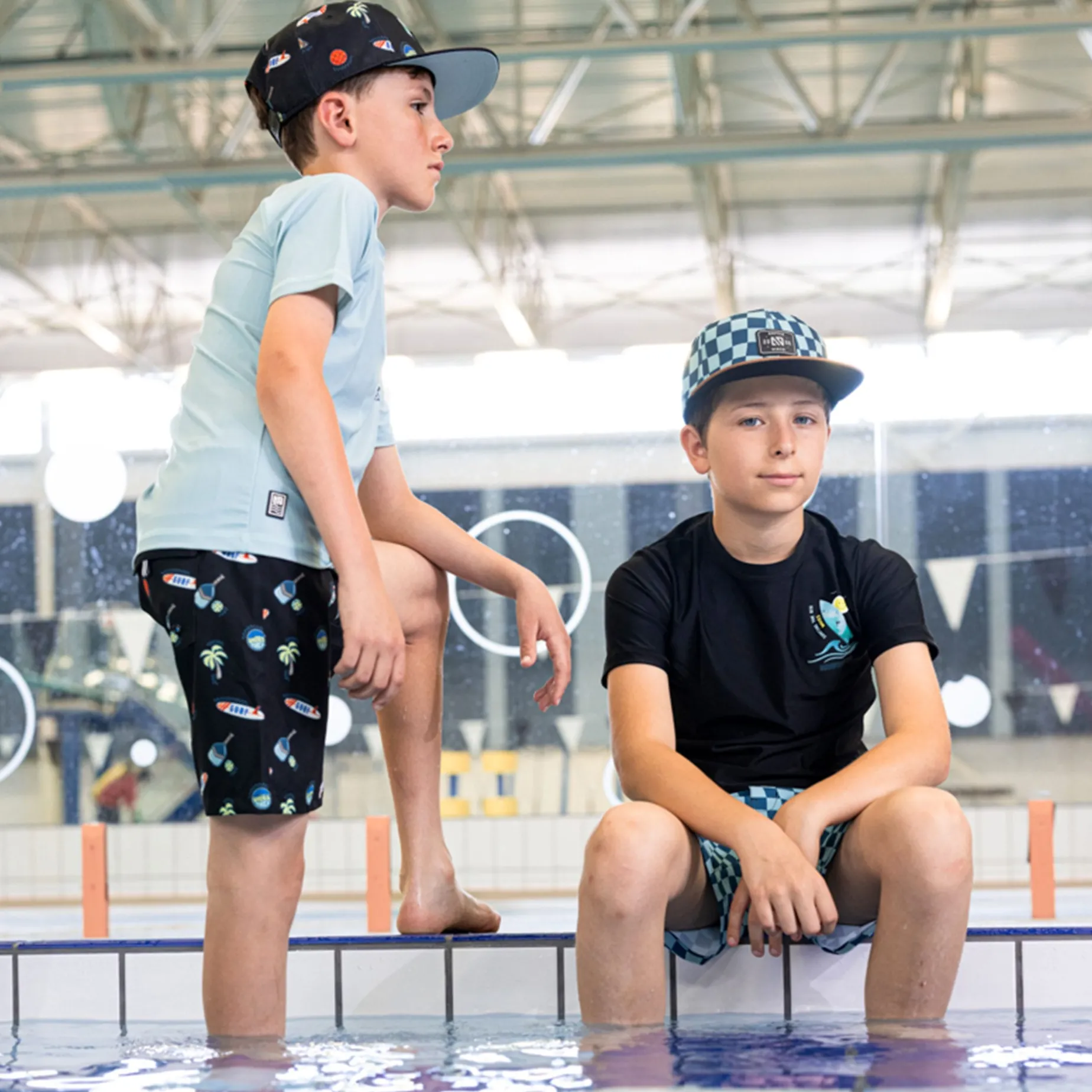 Board Checkers Swimsuit 2-12