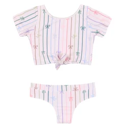 Bows Uv 2pc Swimsuit 3-14