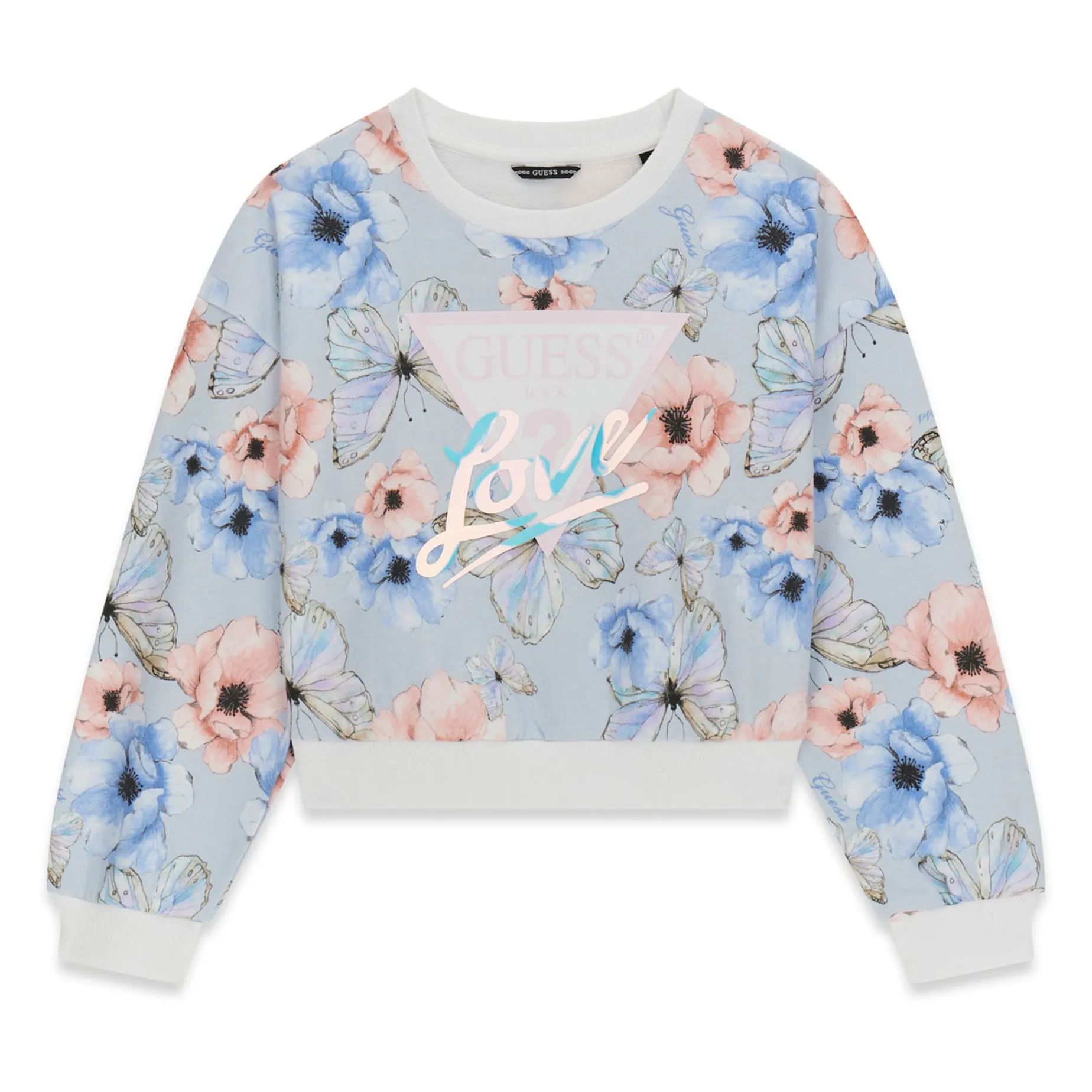 Butterfly Print Sweatshirt7-14y