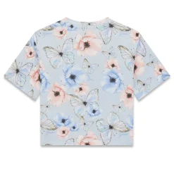 Butterfly Print T-shirt 7-14y