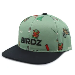 Camping Print Snapback 2-16