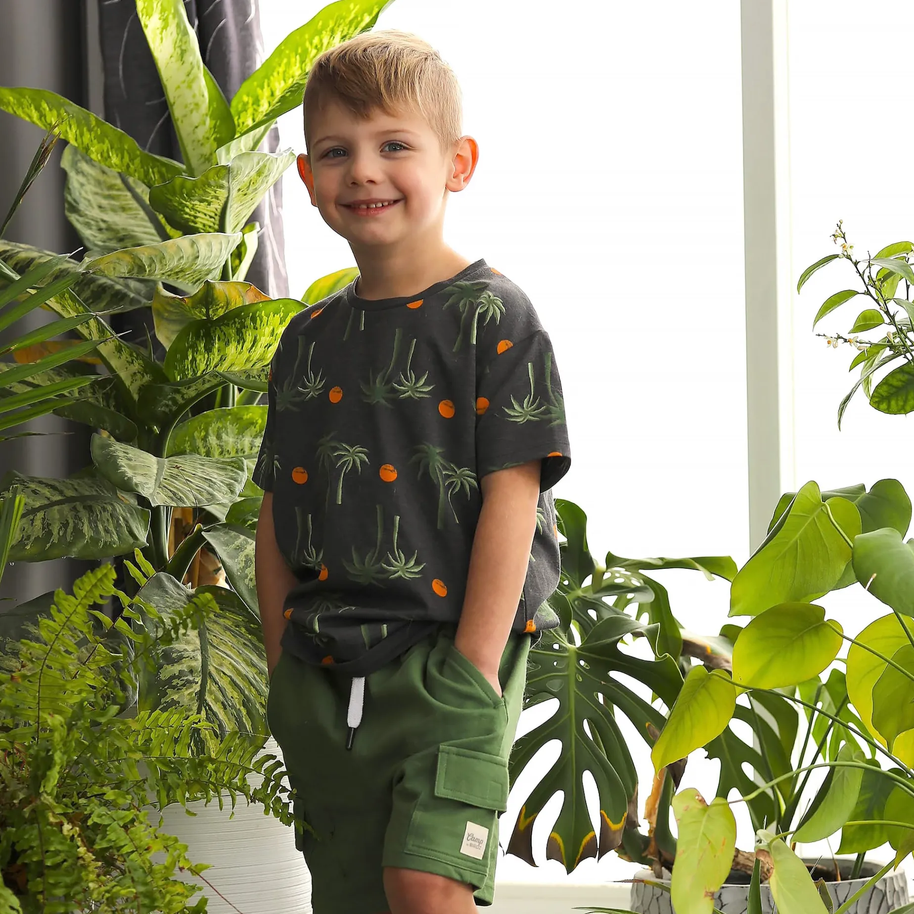 Cargo Green Short 2-8y