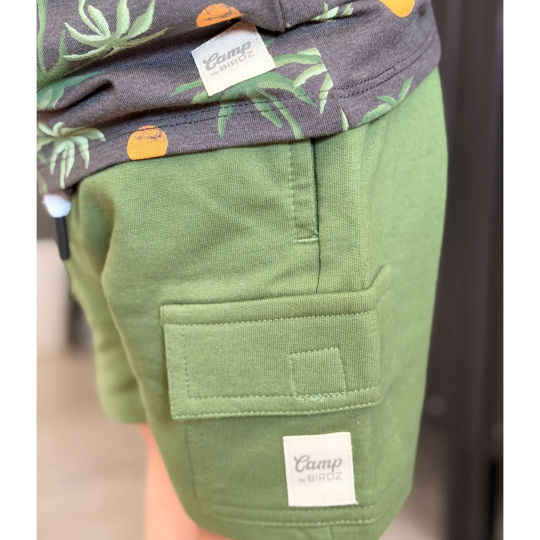 Cargo Green Short 2-8y