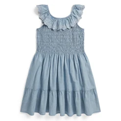 Chambray Dress 7-16y