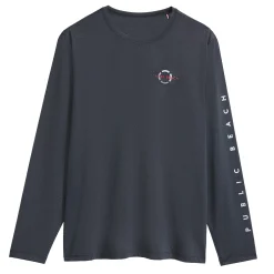 Charcoal Long Sleeves Rashguard 8-16y