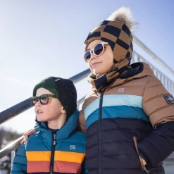 Checkered Jersey Beanie 2-6