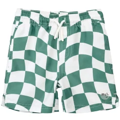 Checkered Swimshort 3-6y