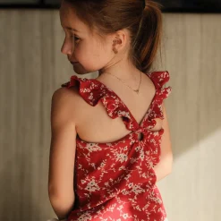 Cherries Flowers Tank Top 7-14