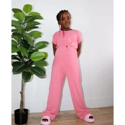 Cherries Rib Jumpsuit 7-14