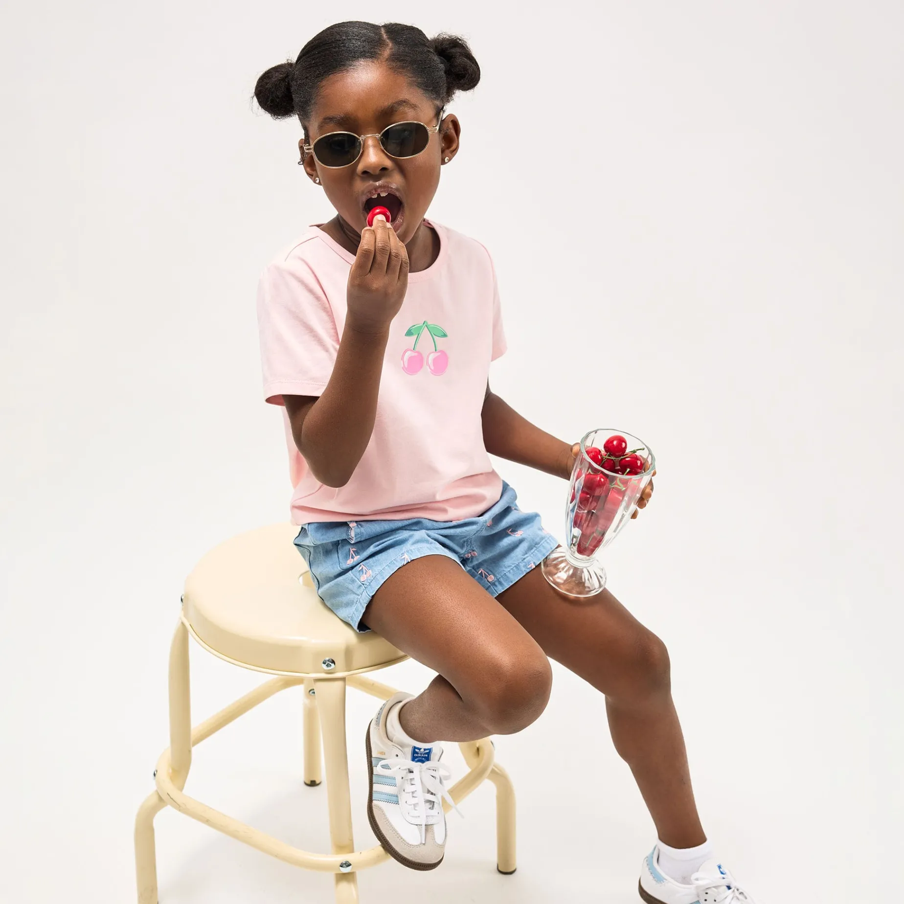 Cherries Shorts 3-6y