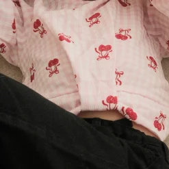 Cherries Vichy Blouse 7-14y
