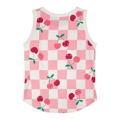 Cherry Check Tank Top 7-10