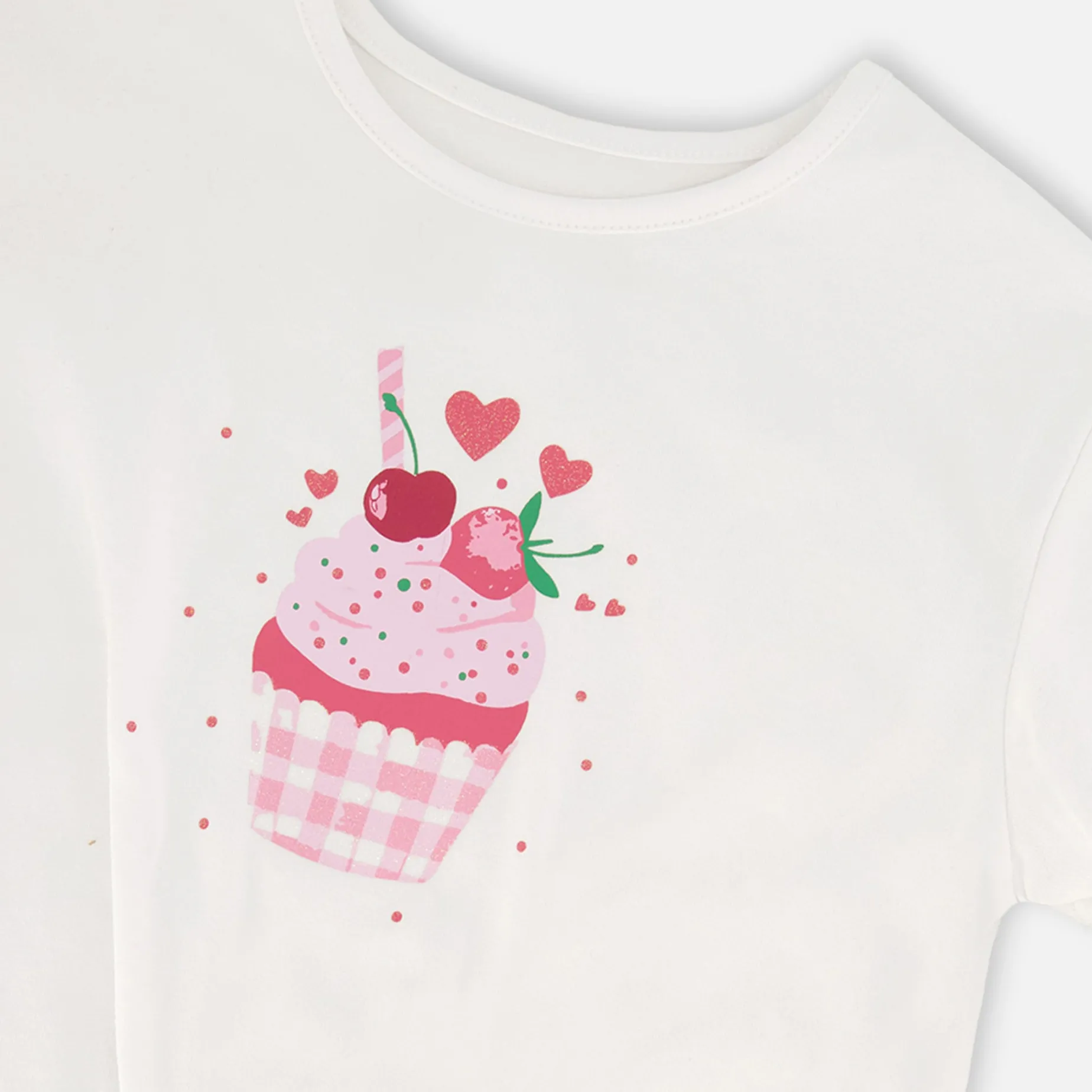 Cherry Cupcake T-shirt 7-10