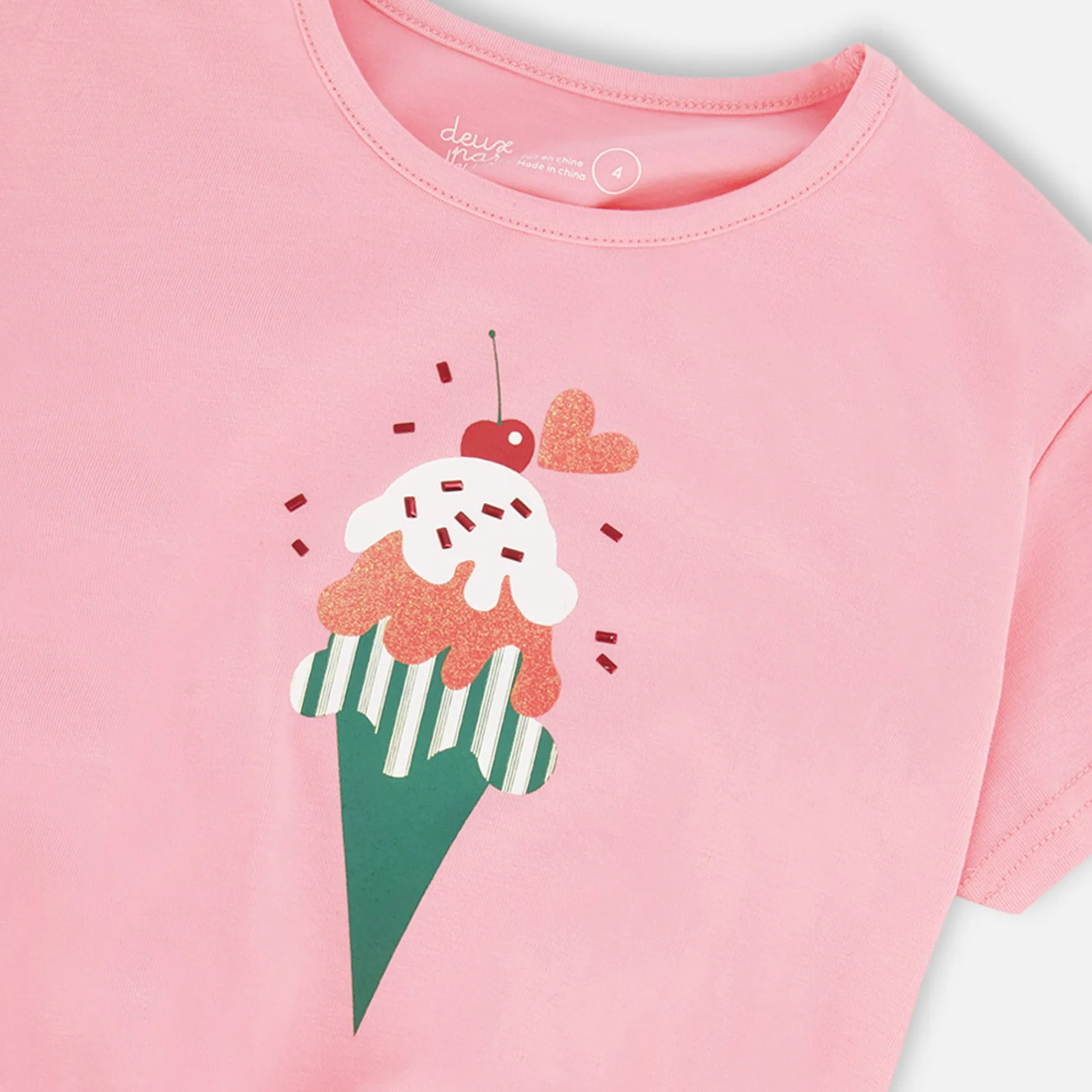Cherry Ice Cream T-shirt 3-6