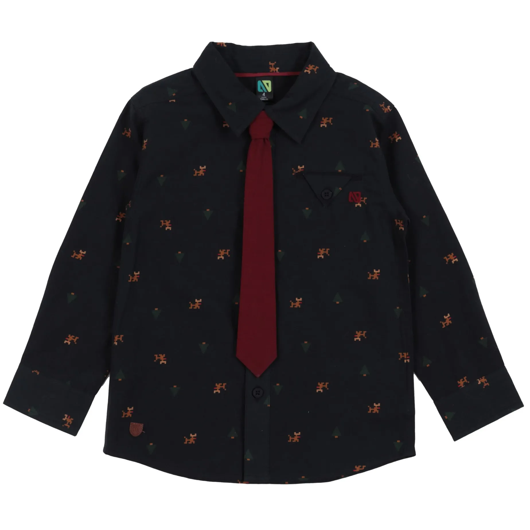 Chic Printed Shirt 2-12