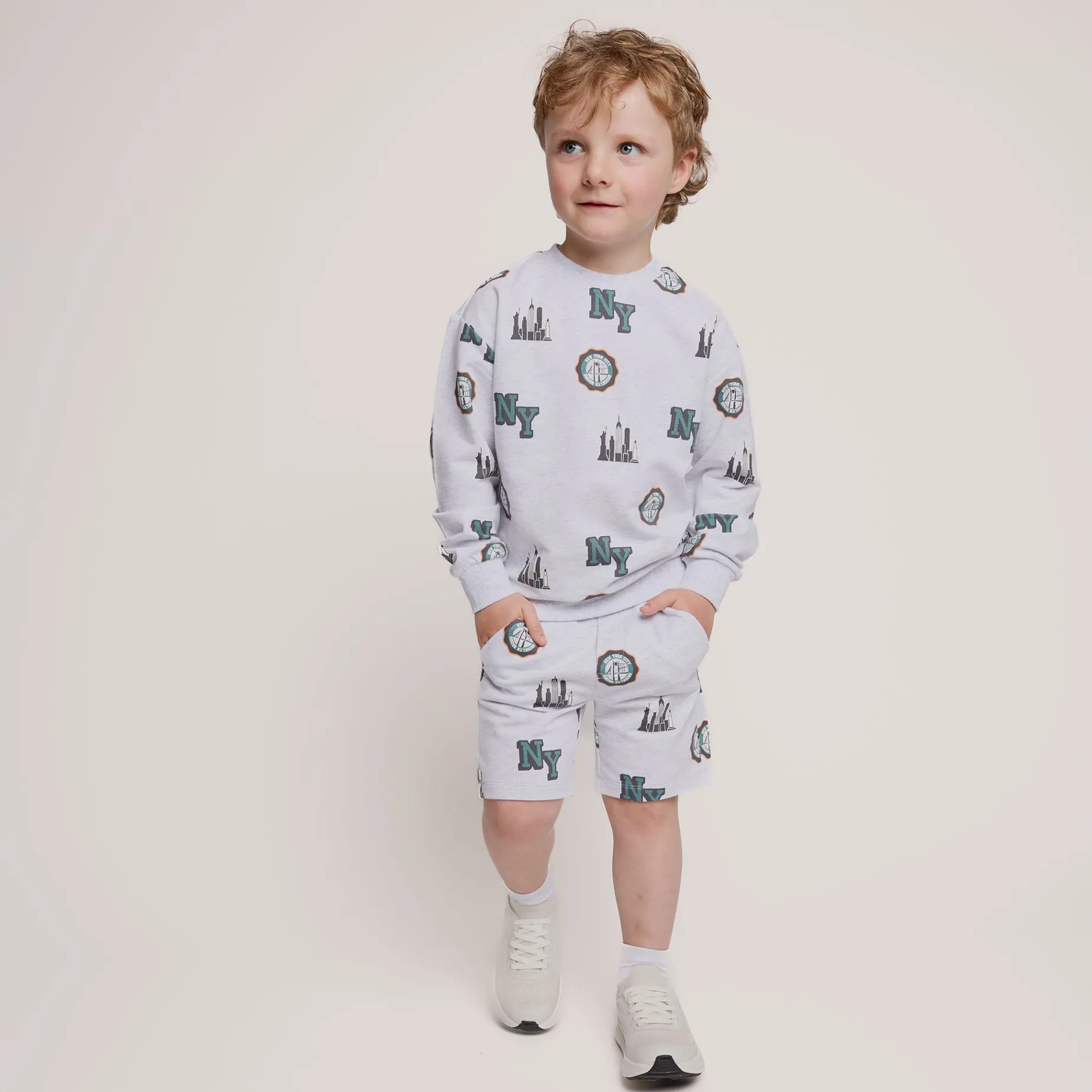 City Printed Shorts 3-6y