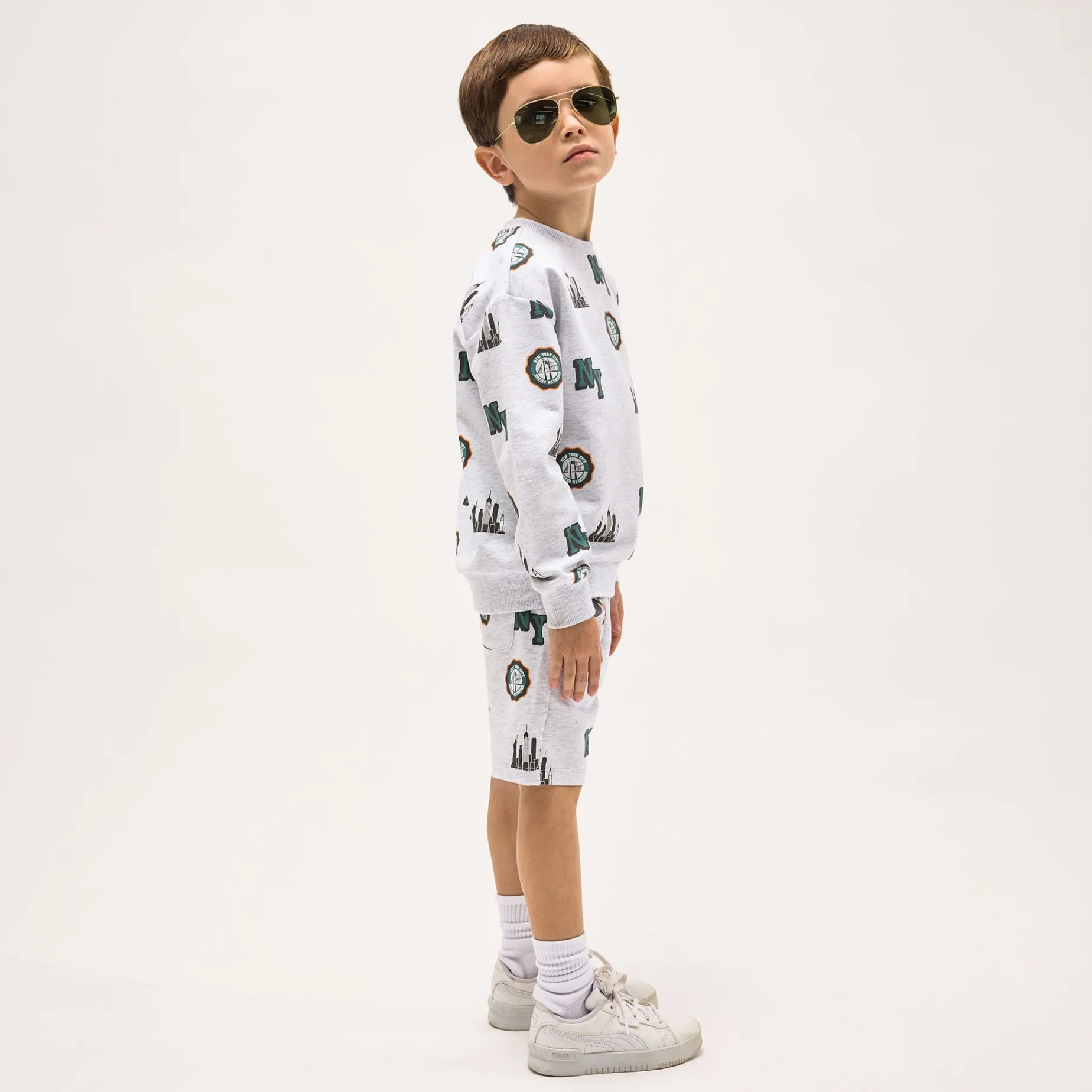 City Printed Shorts 3-6y