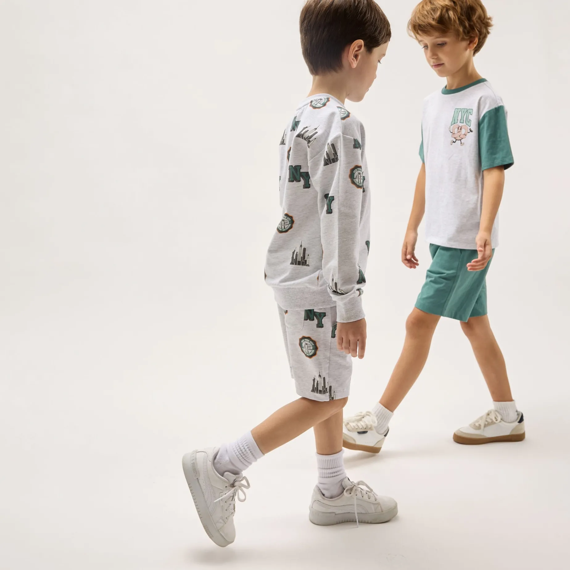 City Printed Shorts 3-6y