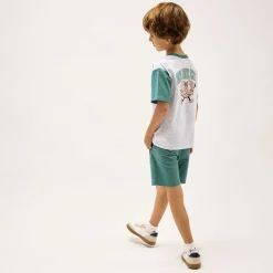 City Teal Shorts 3-6y