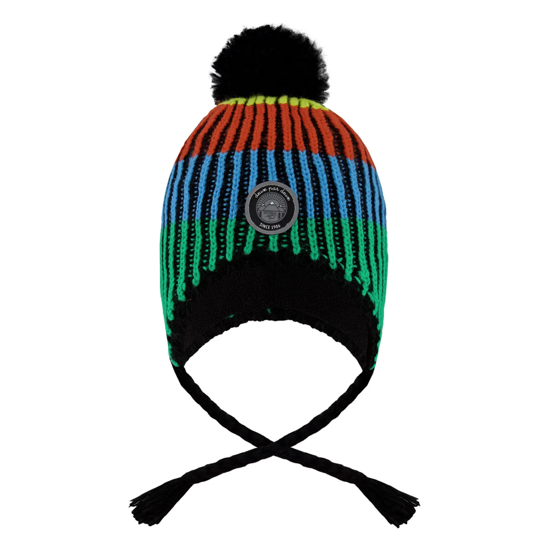 Colorblock Knit Hat 2-14