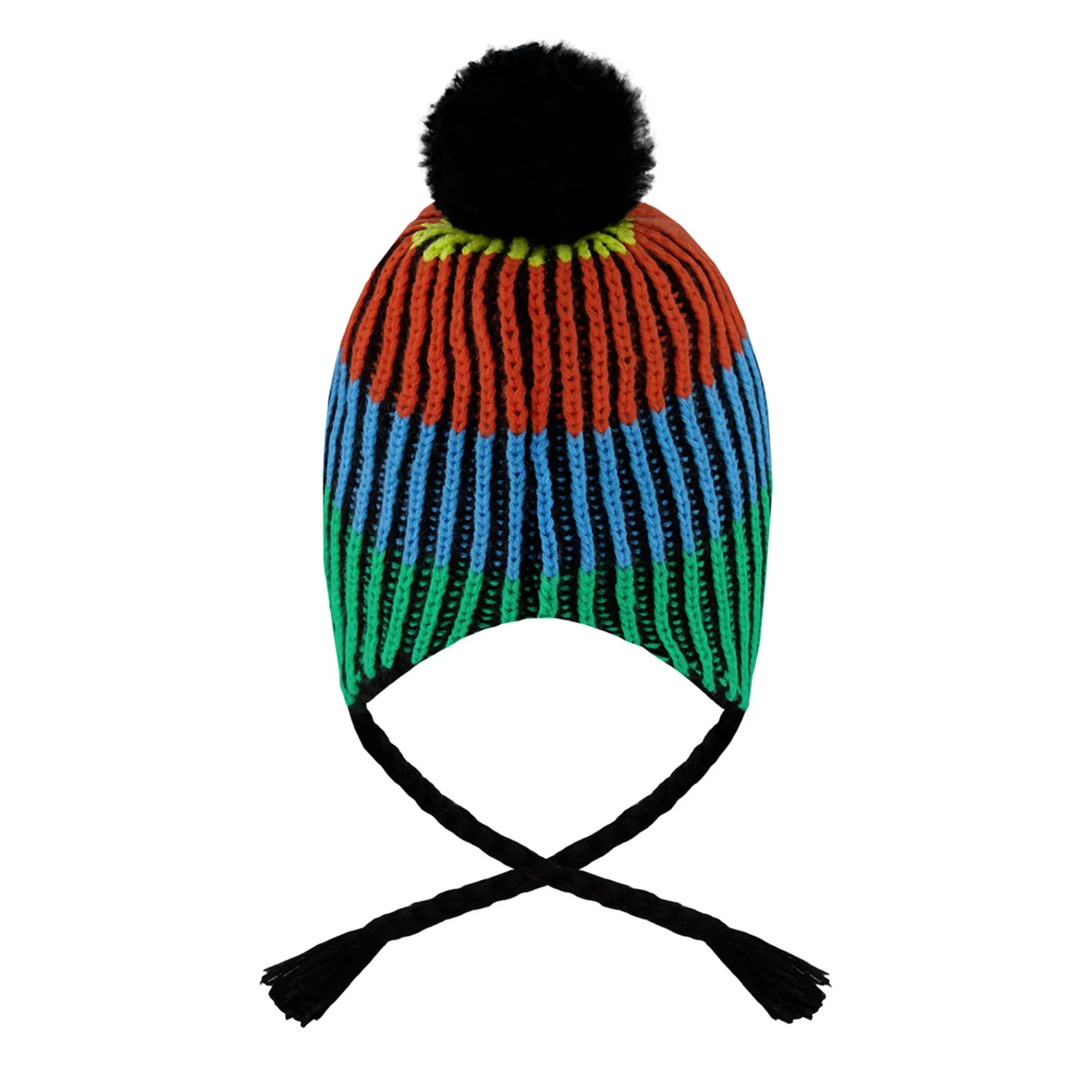 Colorblock Knit Hat 2-14
