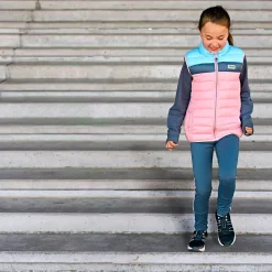 Colorblock Quilted Vest 4-8