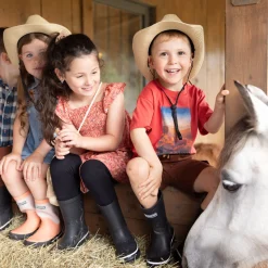 Cowgirl Black Leggings 2-12