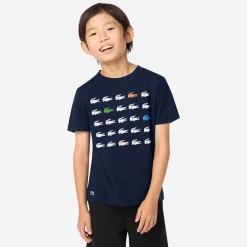 Croc Grid T-shirt 4-7y