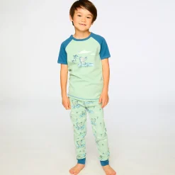 Croc Pajama Set 7-12