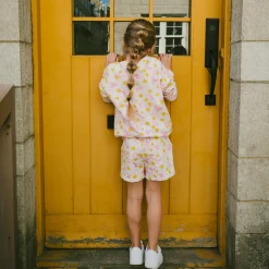 Daisies Sweat Short 3-6
