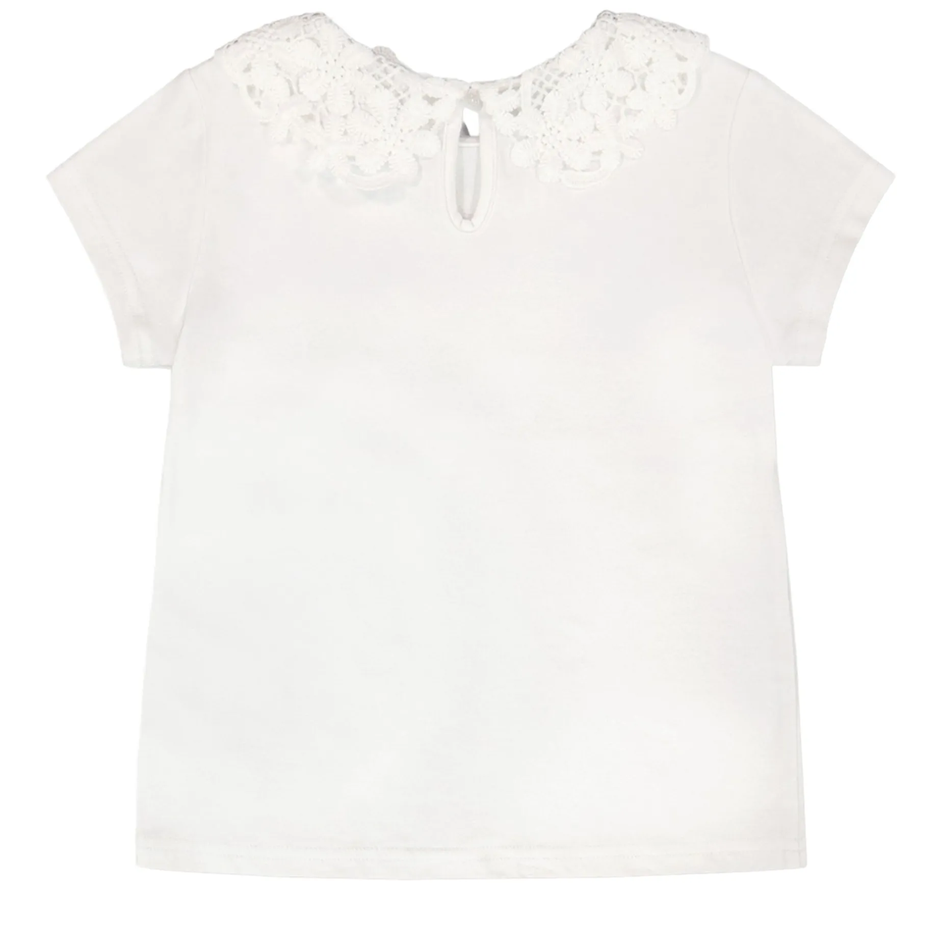 Daisies White T-shirt 3-6