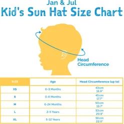 Daisy UV Cotton Hat 2-5y