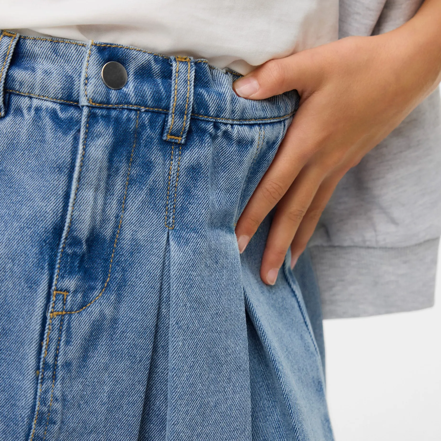 Danni Pleated Skirt 7-14y