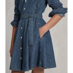 Denim Shirt Dress 7-16y